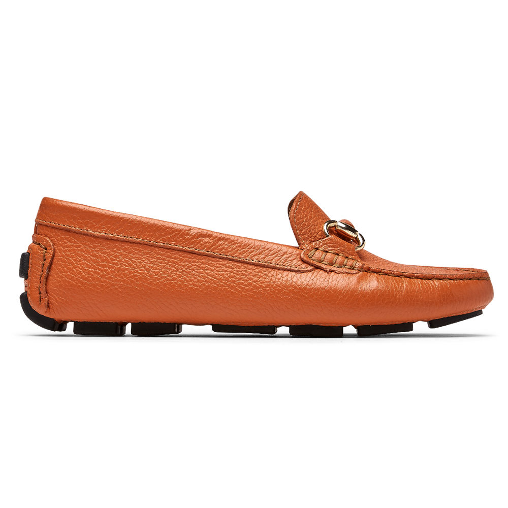 Mocassins Rockport Mulher Laranja - Bayview Bit Keeper - 15647UPDF